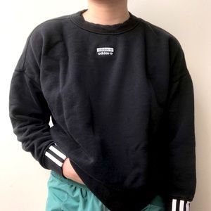 ADIDAS crew neck sweater